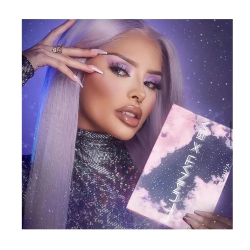 ILLUMINATI  x  ISA Eyeshadow Palette Designed By Isabel Bedoya RARE & NEW RT$50